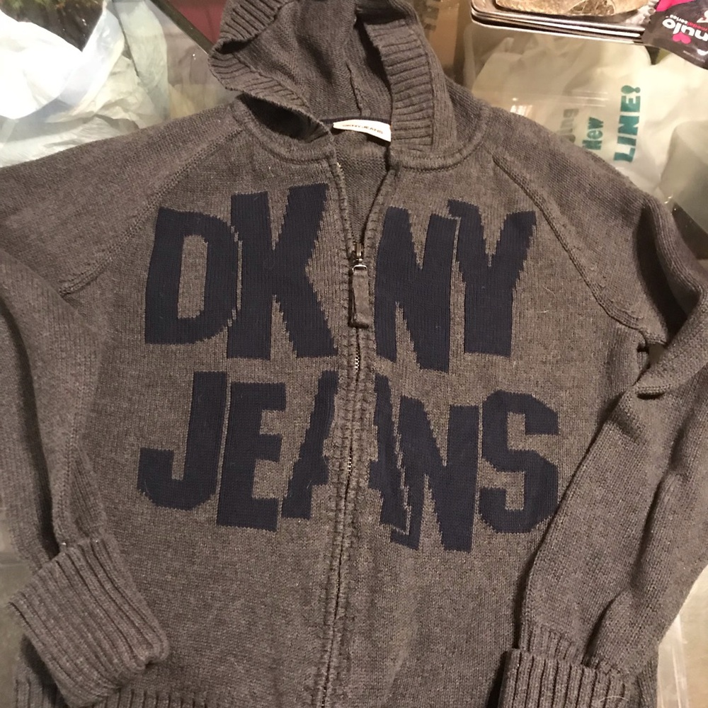 DKNY sweater full zip